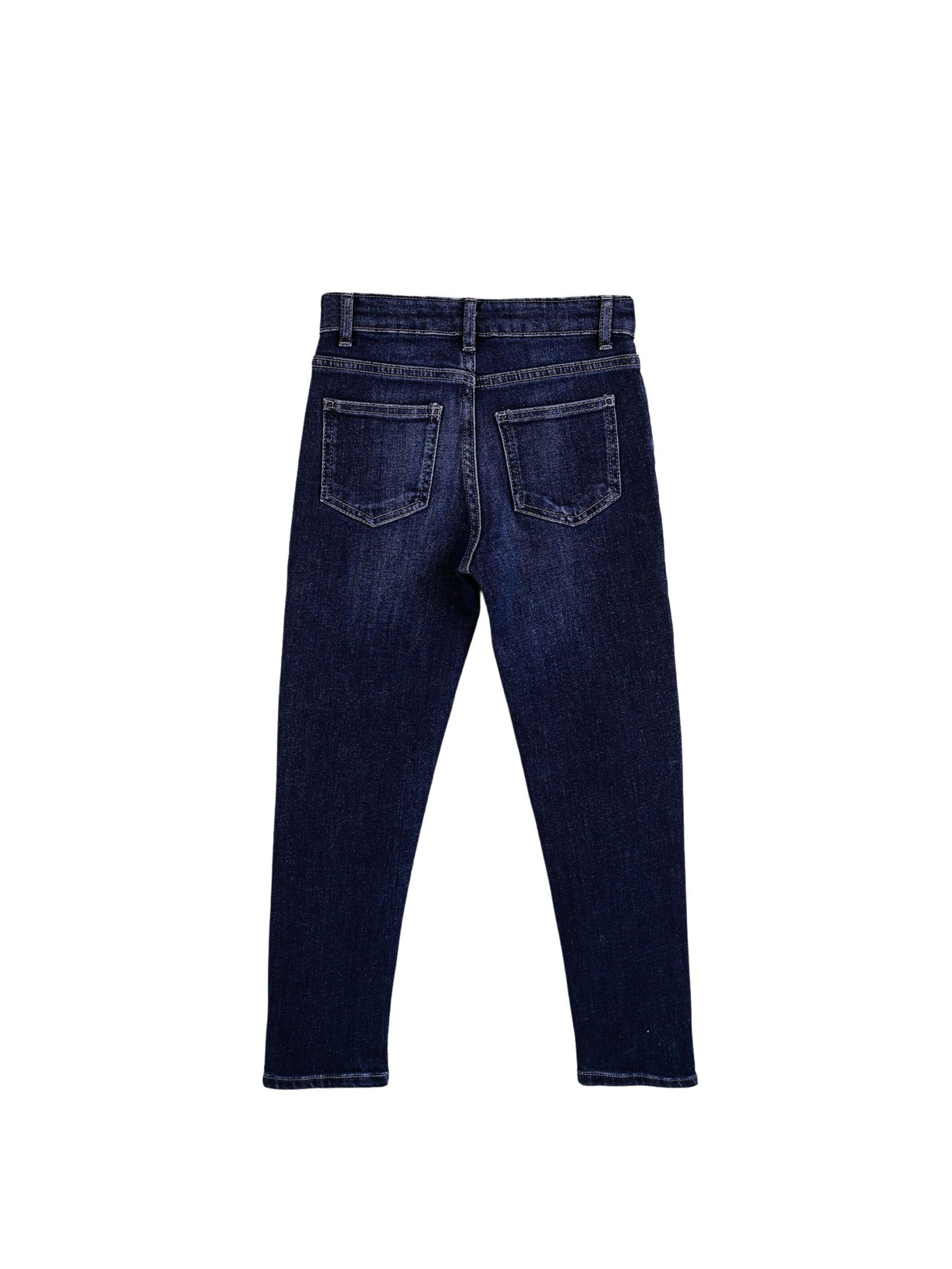 Solang Slimfit Hose Denim Stretch Slim-Fit in Blau