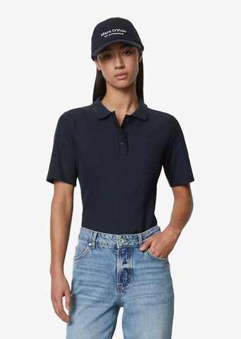 Marc O'Polo Shirt in Blauw: voorkant