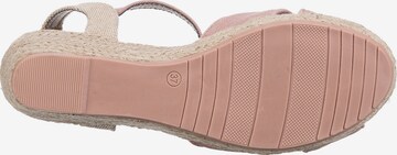 TOM TAILOR Páskové sandály – pink