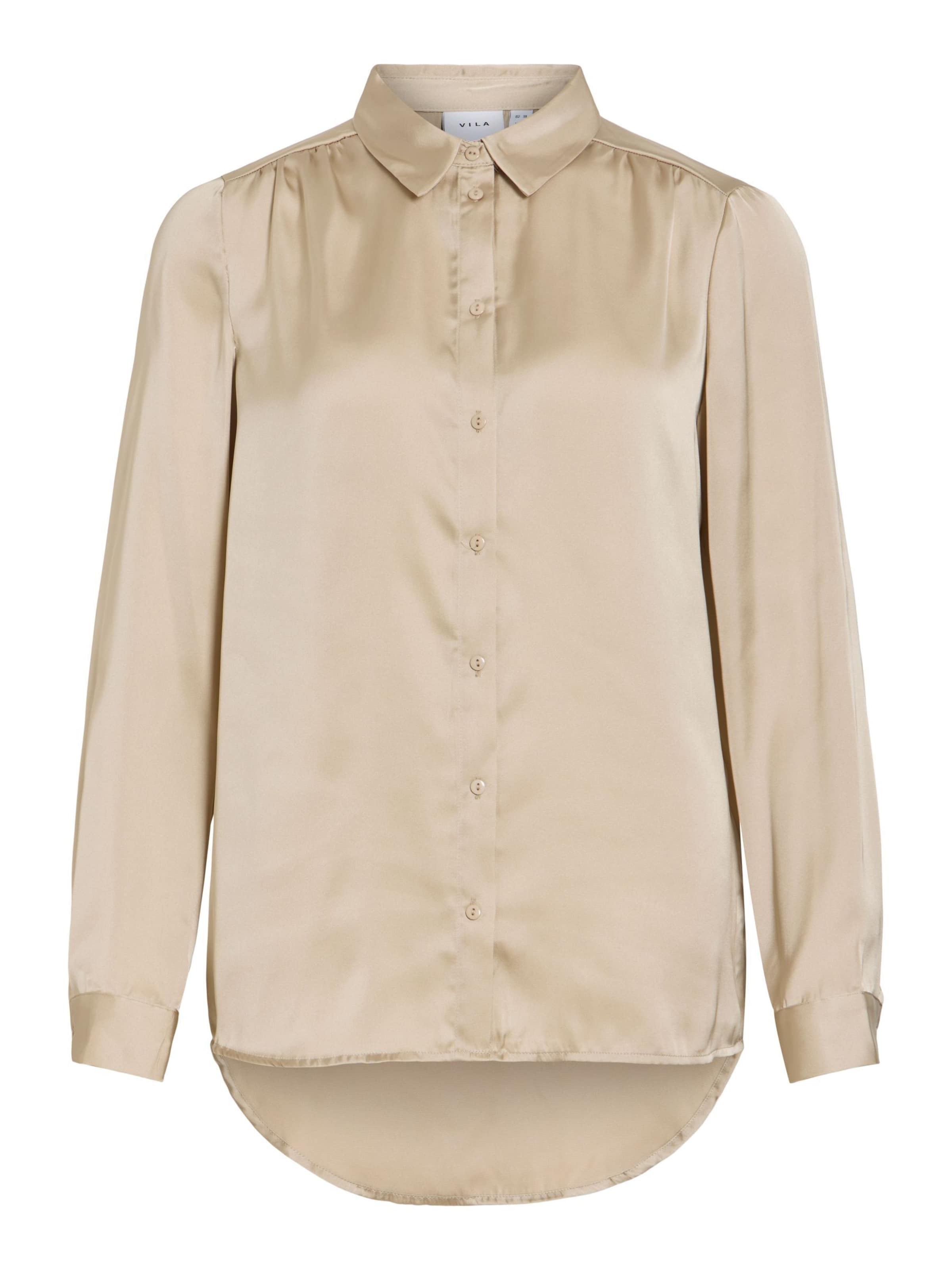 Camicia da donna 'VISofie' di VILA in beige: frontale