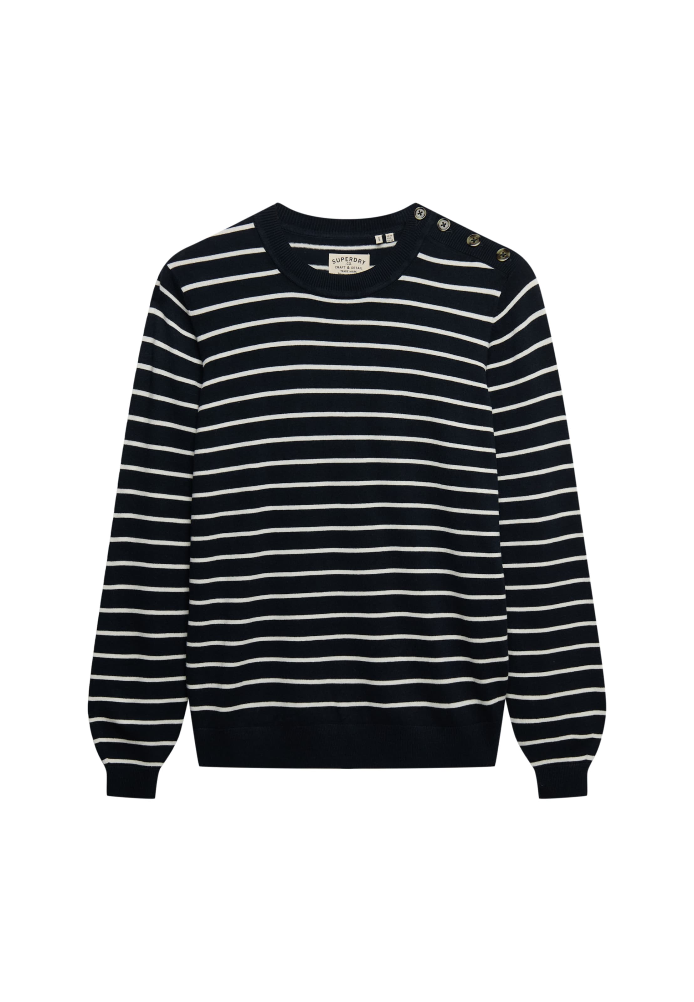 Pull-over Superdry & Co en noir : devant