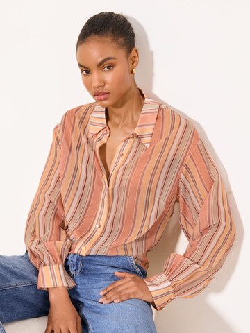 Lipsy Blouse in Orange