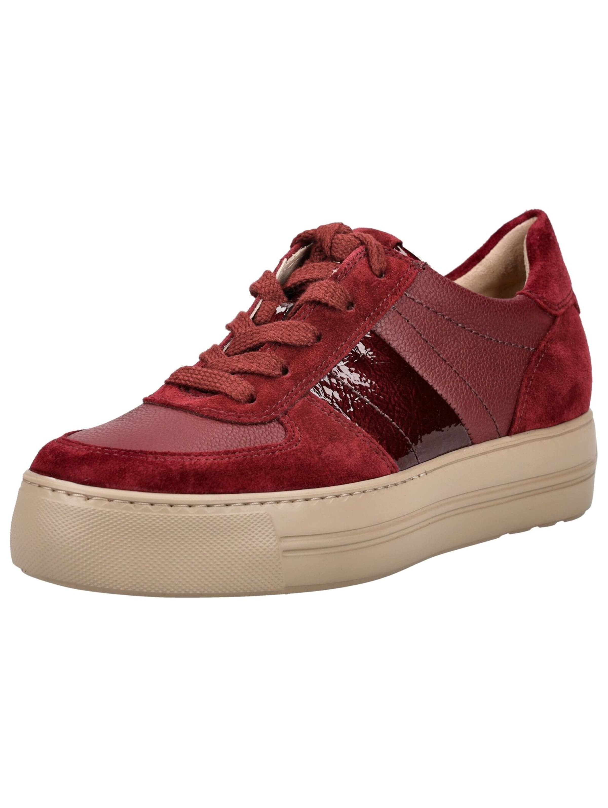 Paul Green Sneaker in Rot: Vorderseite