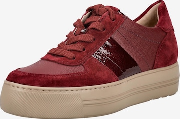 Paul Green Sneaker in Rot: Vorderseite