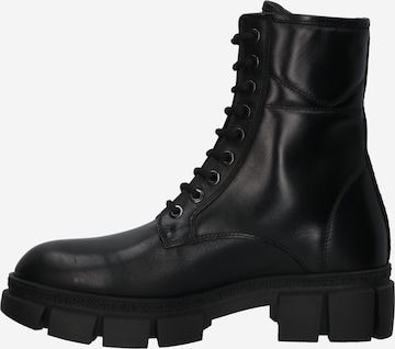 Karl Lagerfeld Lace-Up Ankle Boots 'ARIA' in Black