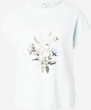 T-shirt s.Oliver en bleu : devant