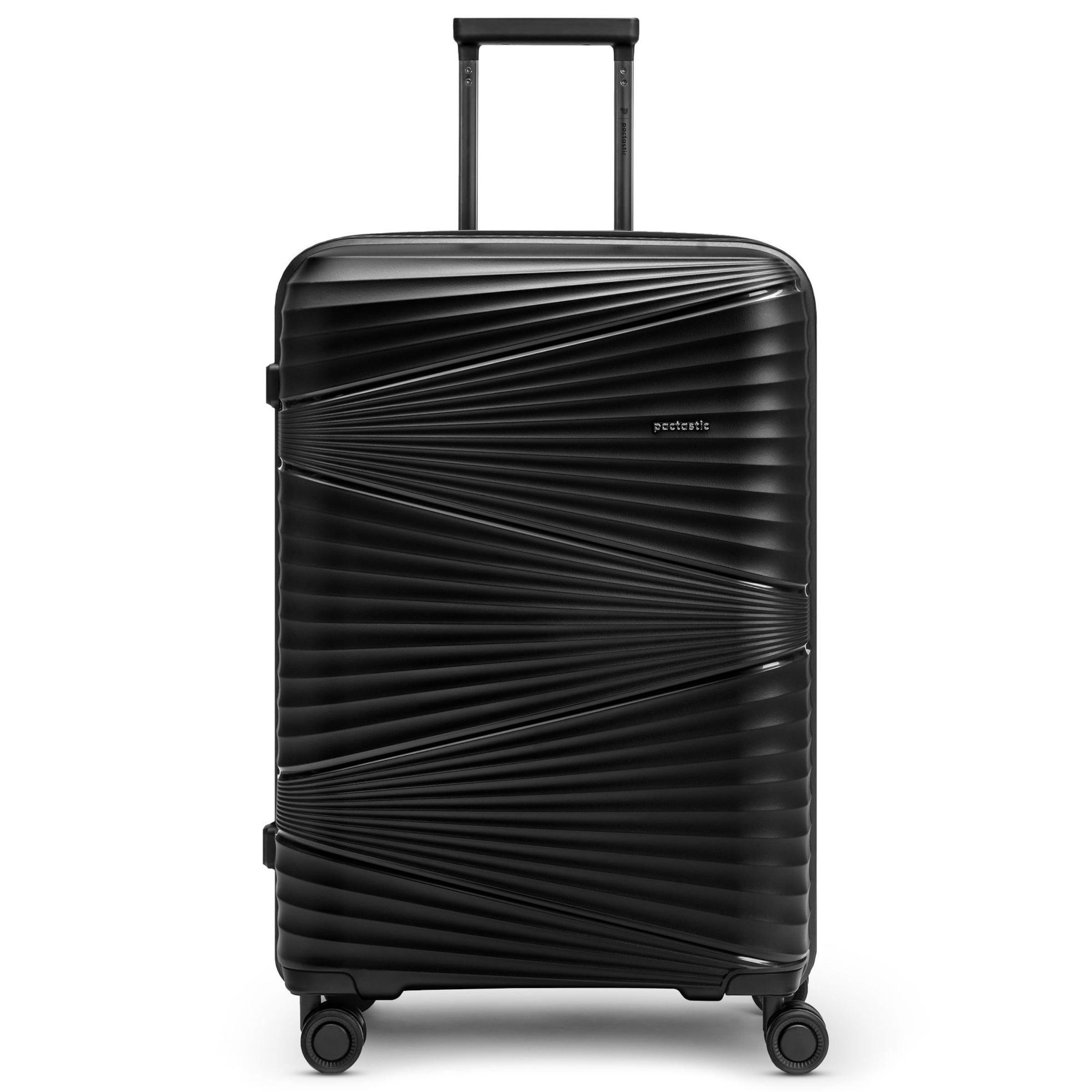 Pactastic Trolley 'Collection 02' in Schwarz: Vorderseite