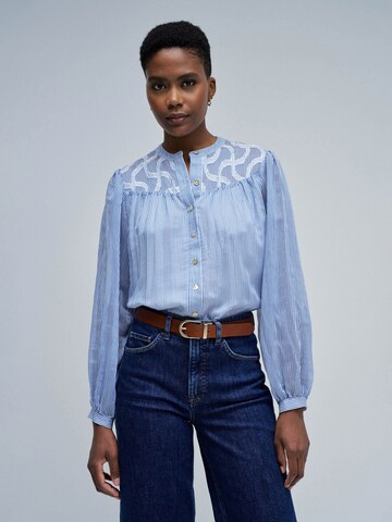 Salsa Jeans Blouse in Blue: front