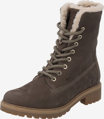 Stivaletto stringato 'Olib' di Palado in grigio: frontale