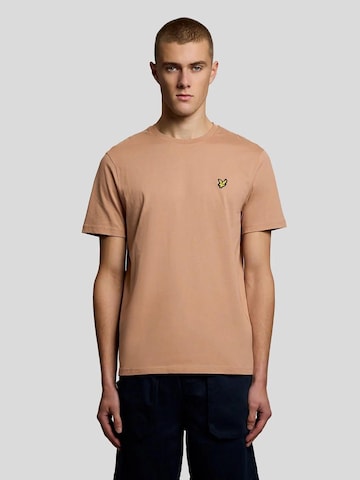 Lyle & Scott T-Shirt in Braun: Vorderseite