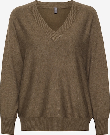 CULTURE Sweater 'Annemarie' in Brown: front