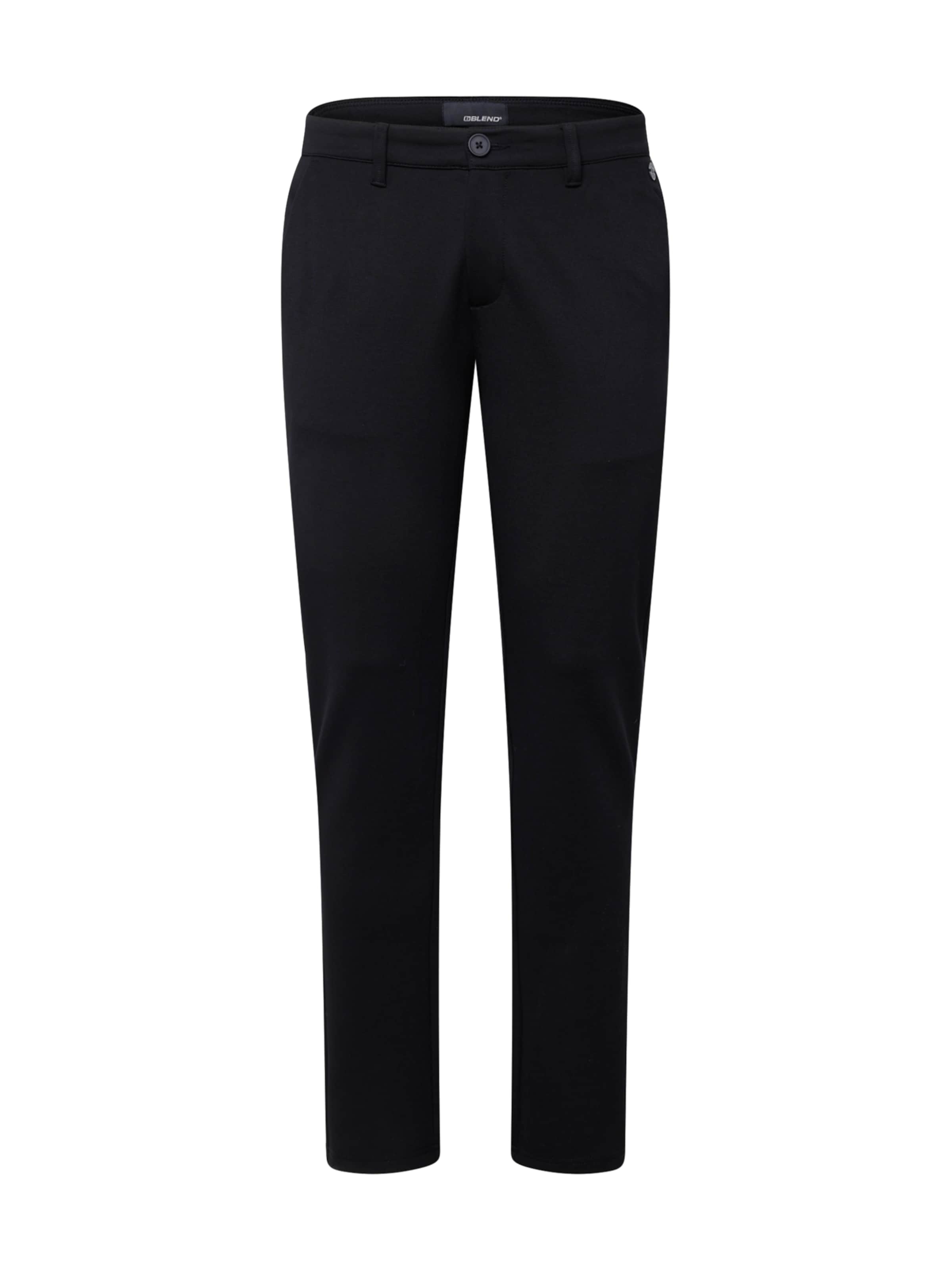 BLEND Παντελόνι τσίνο 'Langford' σε μαύρο: μπροστά
