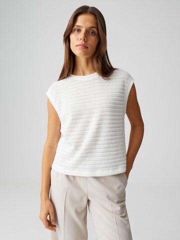 OPUS Shirt 'Spunki' in White: front