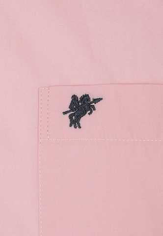 DENIM CULTURE Regular fit Button Up Shirt 'Arlen' in Pink