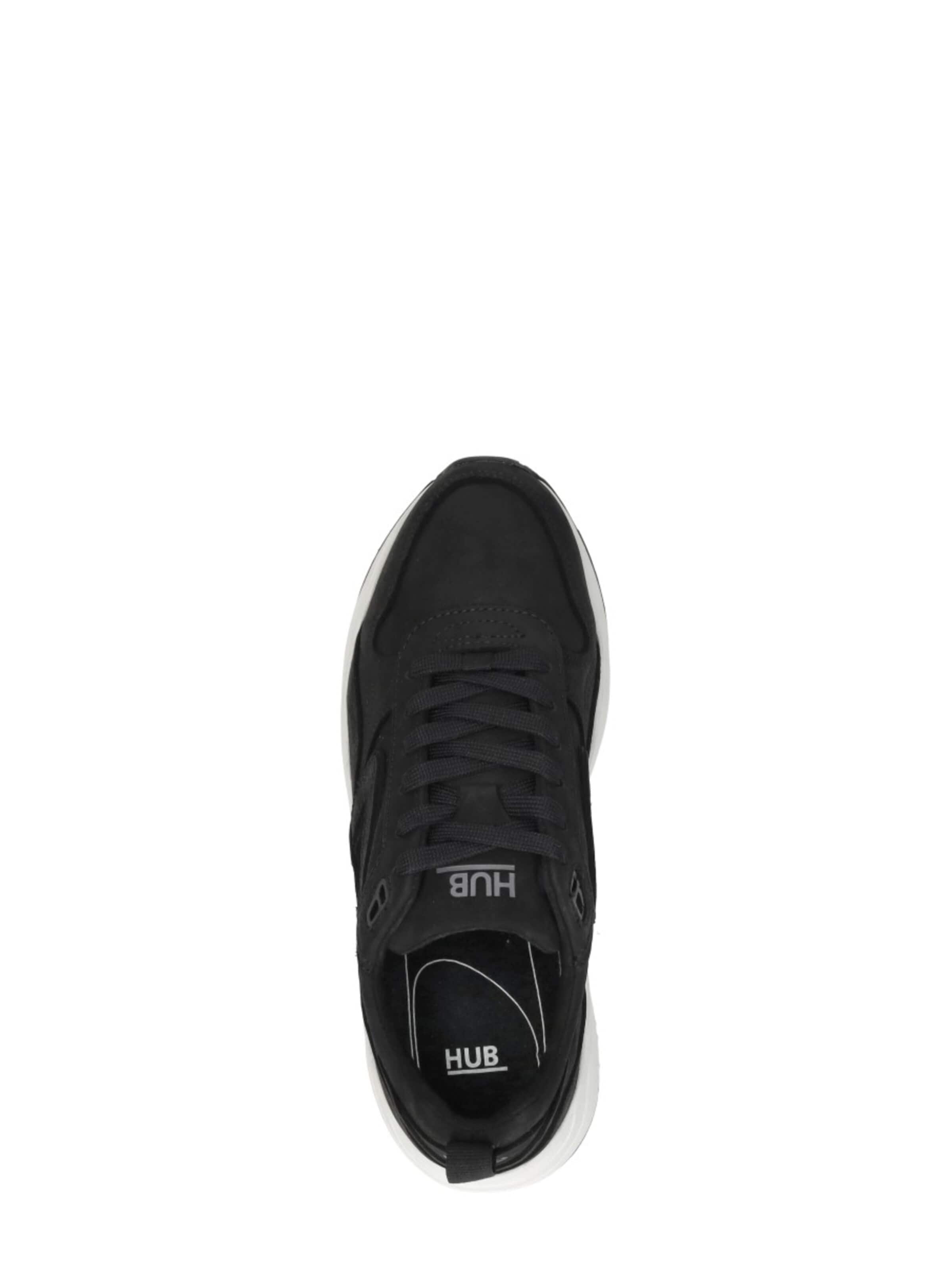 HUB Sneakers laag 'Glide' in Zwart