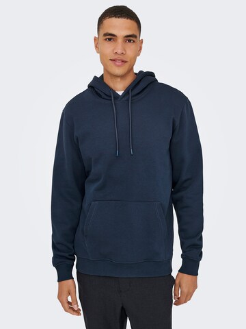 Only & Sons - Sudadera 'ONSConnor' en azul