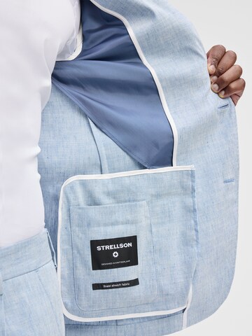 Coupe regular Veste de costume STRELLSON en bleu
