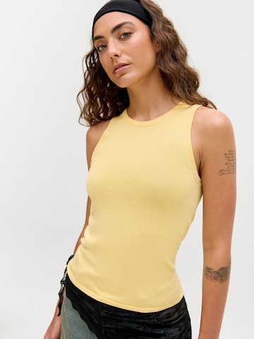 Tops en tricot 'JXEvelyn' JJXX en jaune