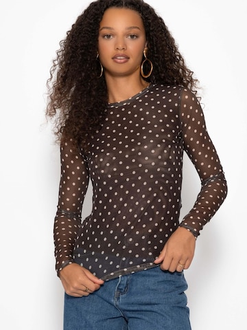 SASSYCLASSY Shirt in Brown: front