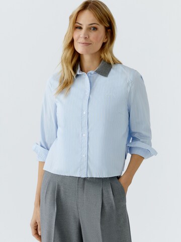 OUI Blouse in Blue: front
