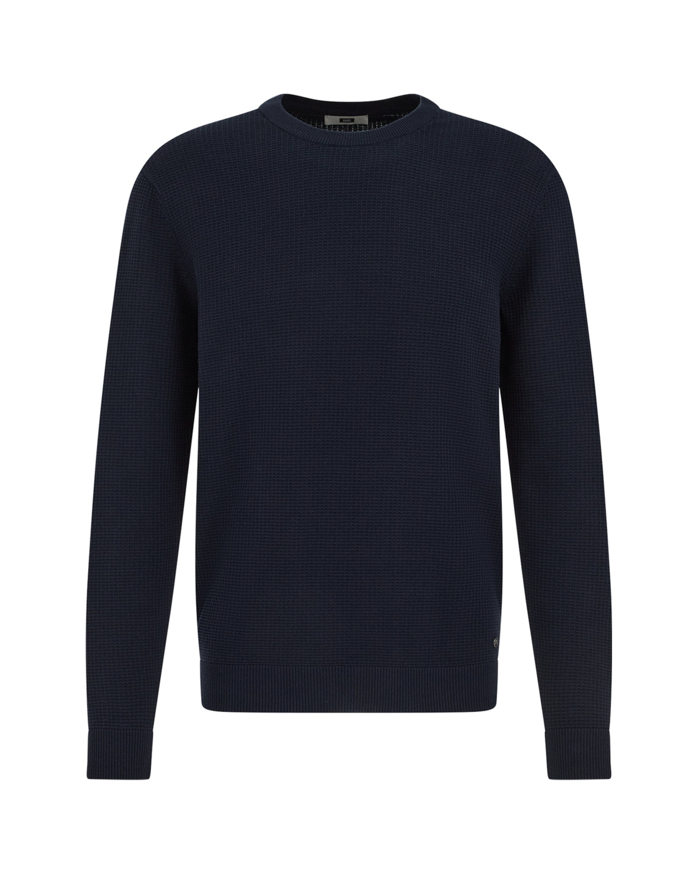 WE Fashion Свитер в Синий: спереди