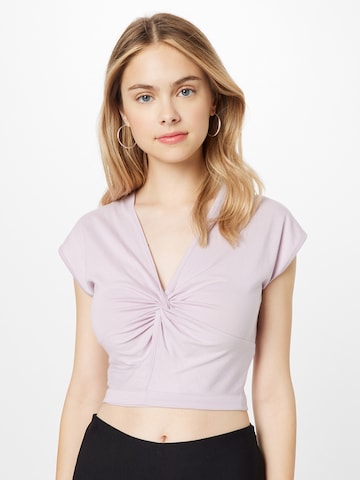 ABOUT YOU Shirt 'Nanni' in Purple: front