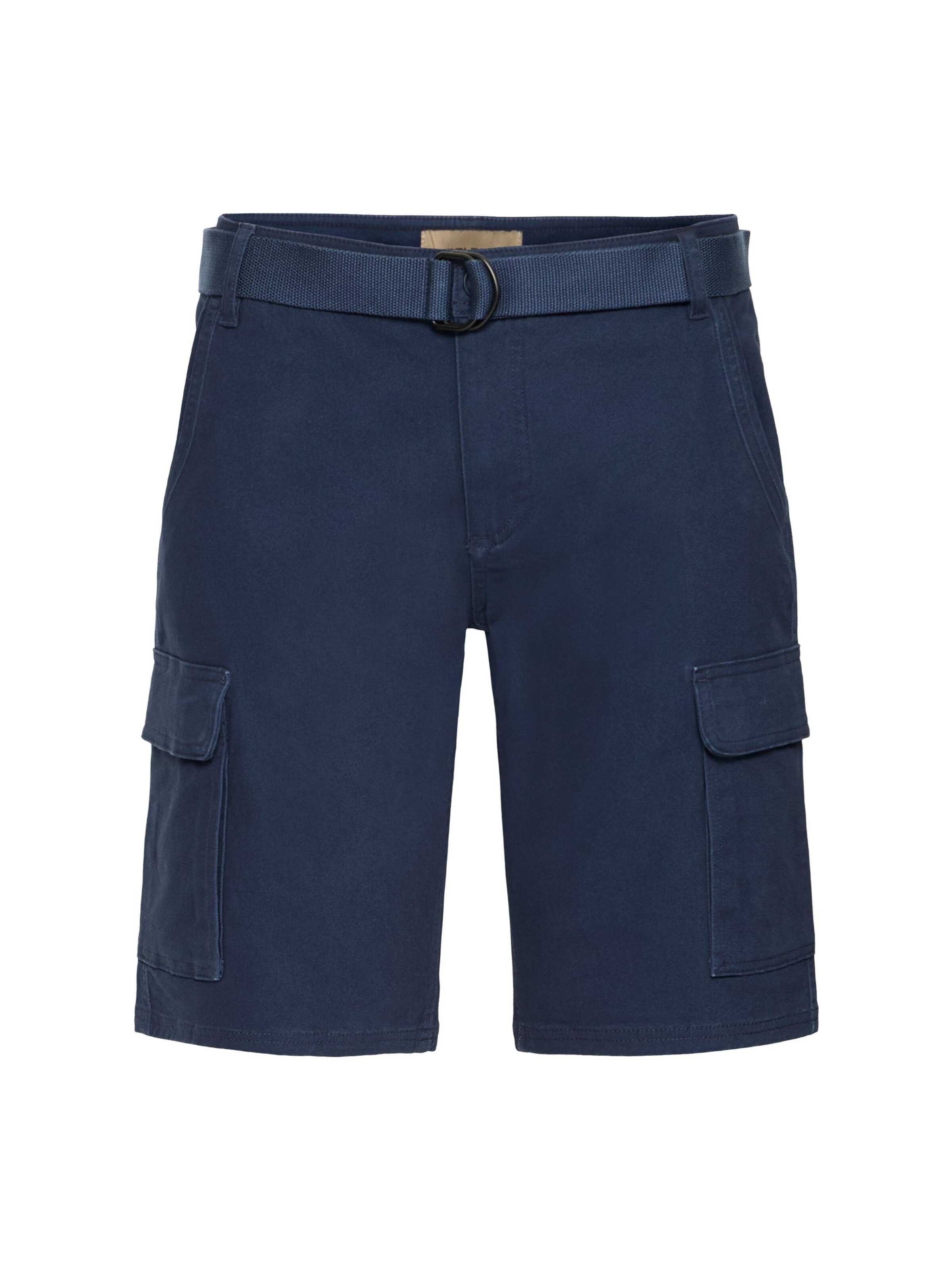Regular Pantalon cargo 'BHMBelos' BLEND en bleu : devant