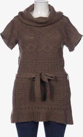 zero Sweater & Cardigan in XL in Brown: front