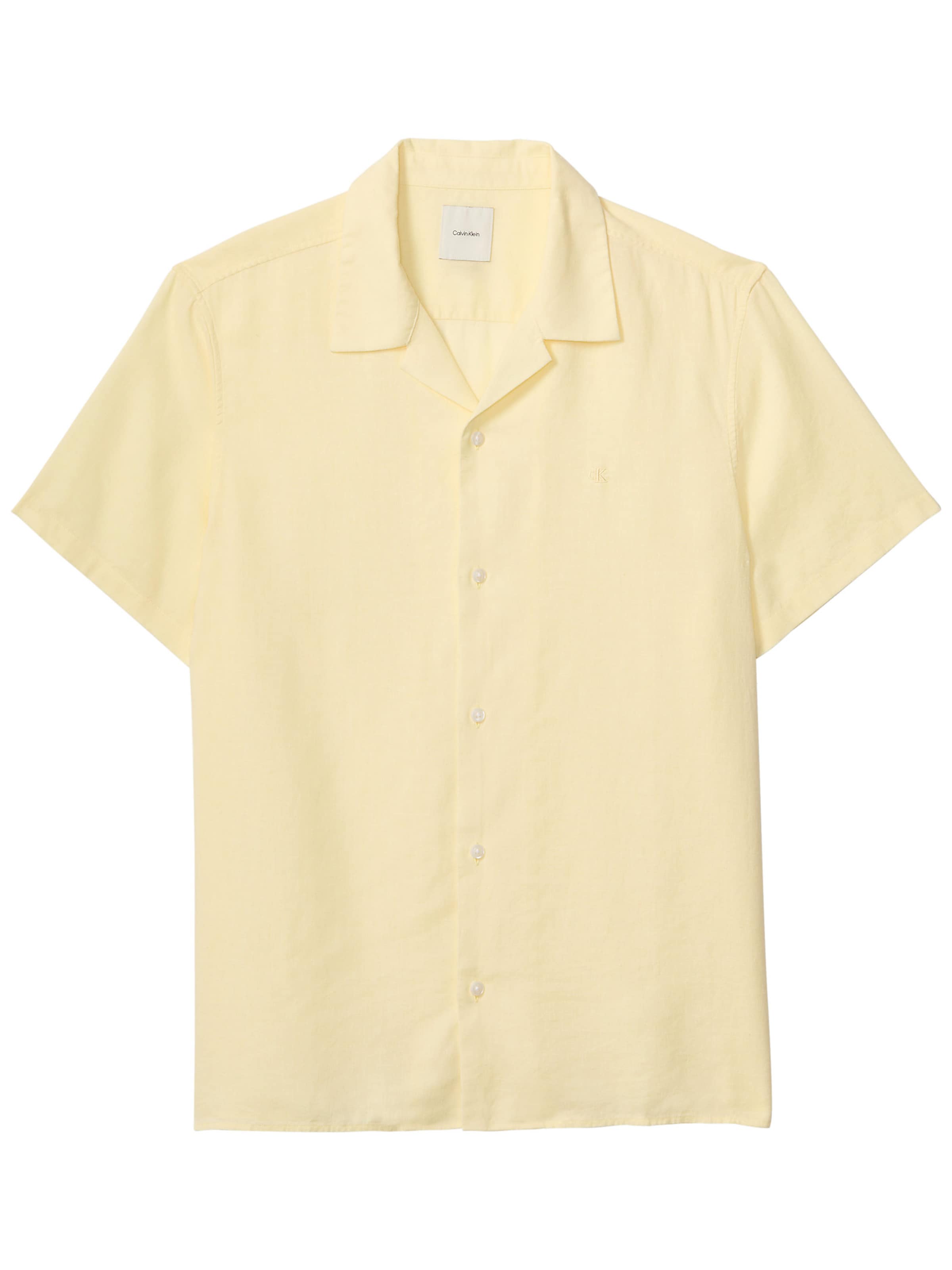 Calvin Klein Button Up Shirt in Lemon, Item view