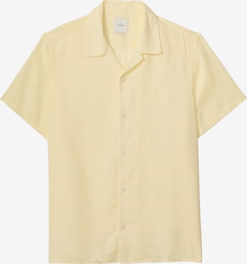 Regular Chemise Calvin Klein en jaune : devant