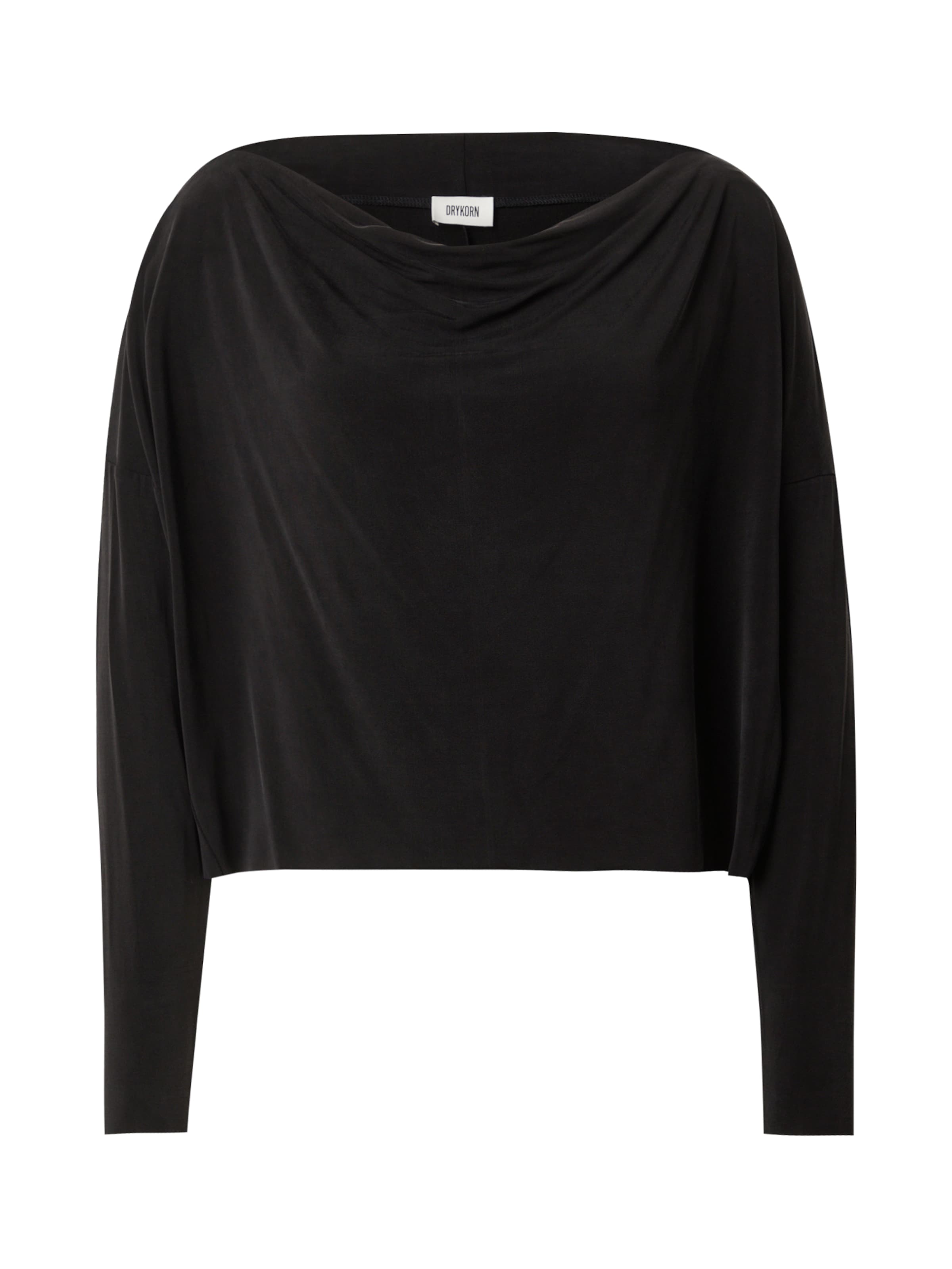 DRYKORN Футболка 'SOMY' в Черный: спереди