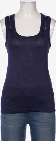 Morgan Top & Shirt in XS in Blue: front