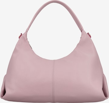 faina Наплечная сумка в Ярко-розовый: спереди