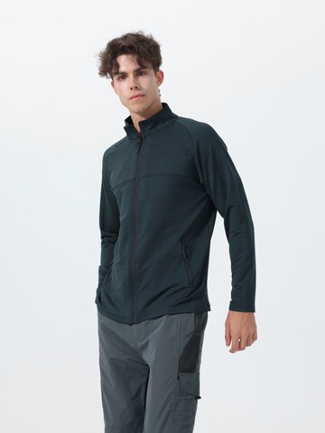 Youthup Sportstrickjacke in Grau