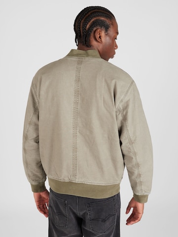 Abercrombie & FitchPrijelazna jakna - zelena boja