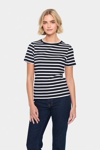 SAINT TROPEZ Shirt in Zwart: voorkant