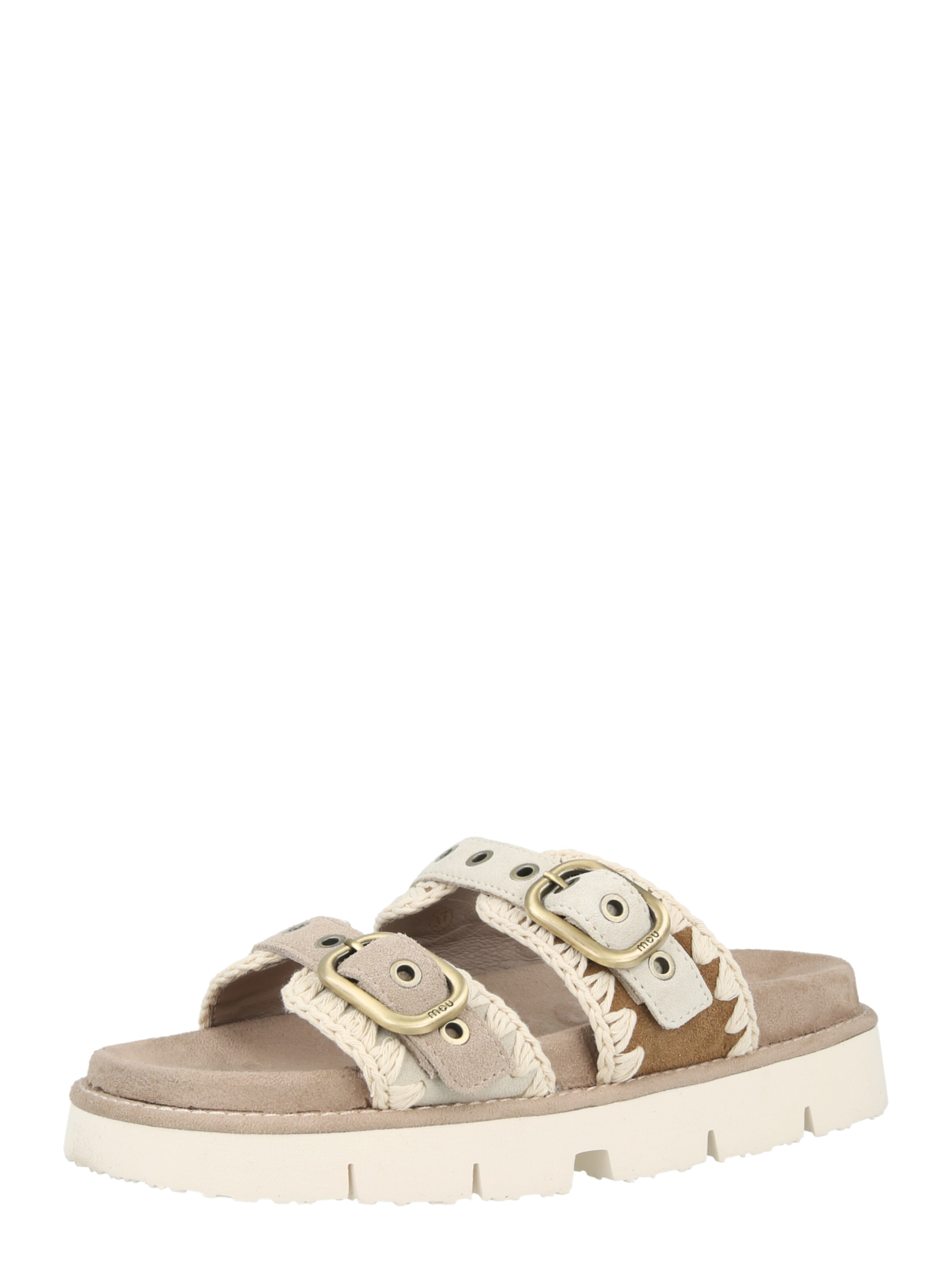 MOU Pantolette in Weiß: Vorderseite