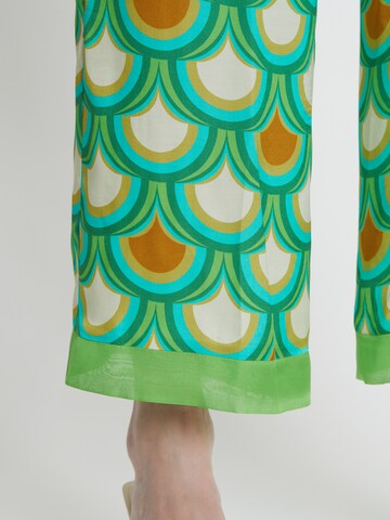 Wide Leg Pantalon à plis 'Kebly ' Ana Alcazar en mélange de couleurs
