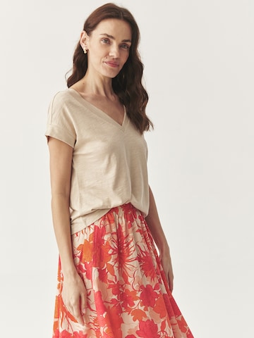 TATUUM Blus i beige: framsida