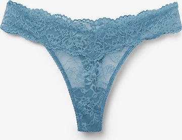 Tezenis Thong in Blue: front