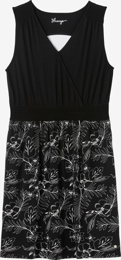 SHEEGO Kleid in schwarz / weiß, Produktansicht