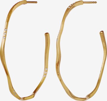 Maanesten Earrings 'ECHO GRANDE' in Gold: front