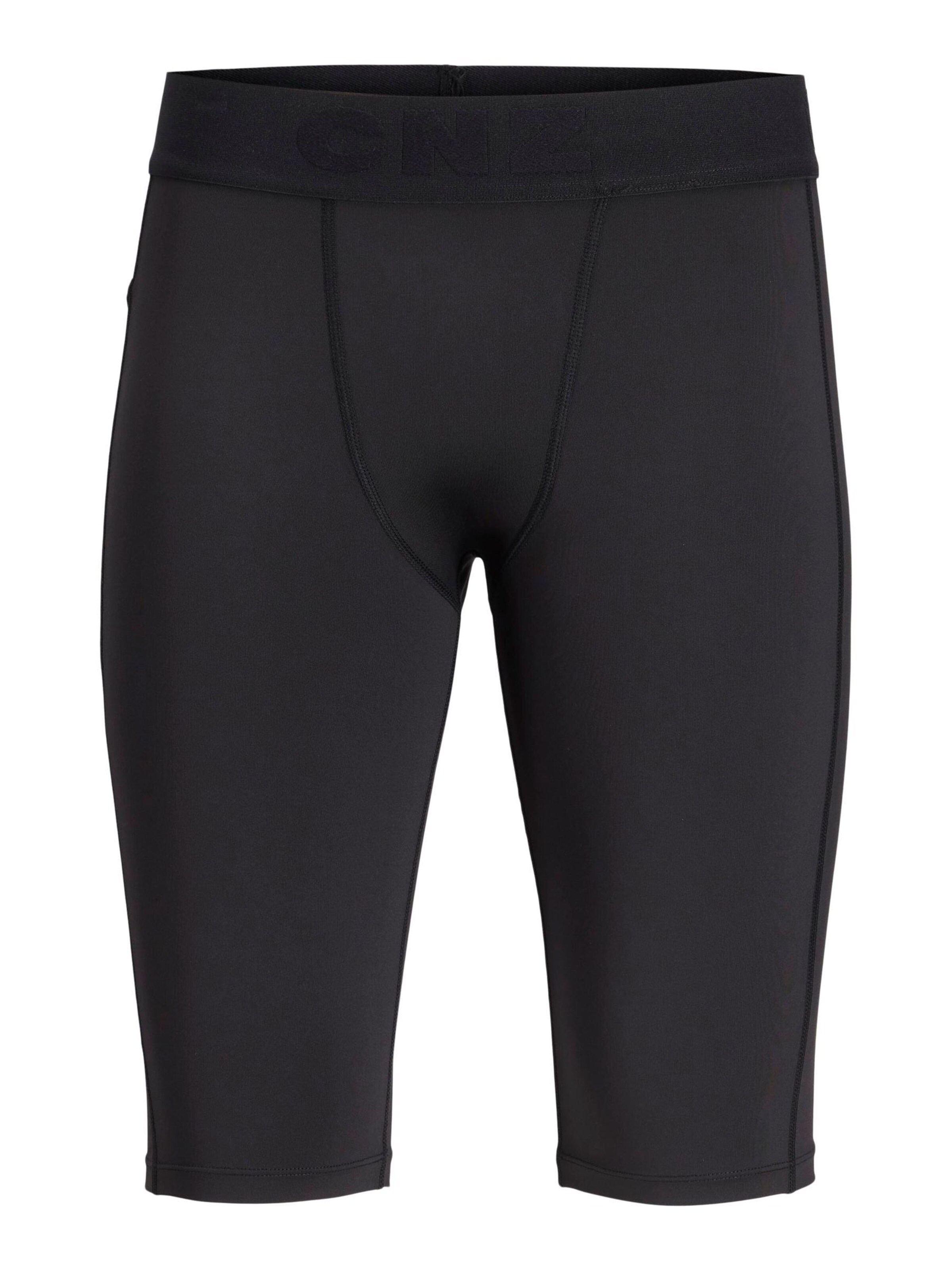 JACK & JONES Skinny Sportsbukser 'CNZ' i sort: forside