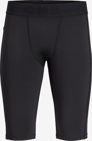 Skinny Pantalon de sport 'CNZ' JACK & JONES en noir : devant