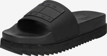 Tommy Jeans Pantolette in Schwarz: predná strana