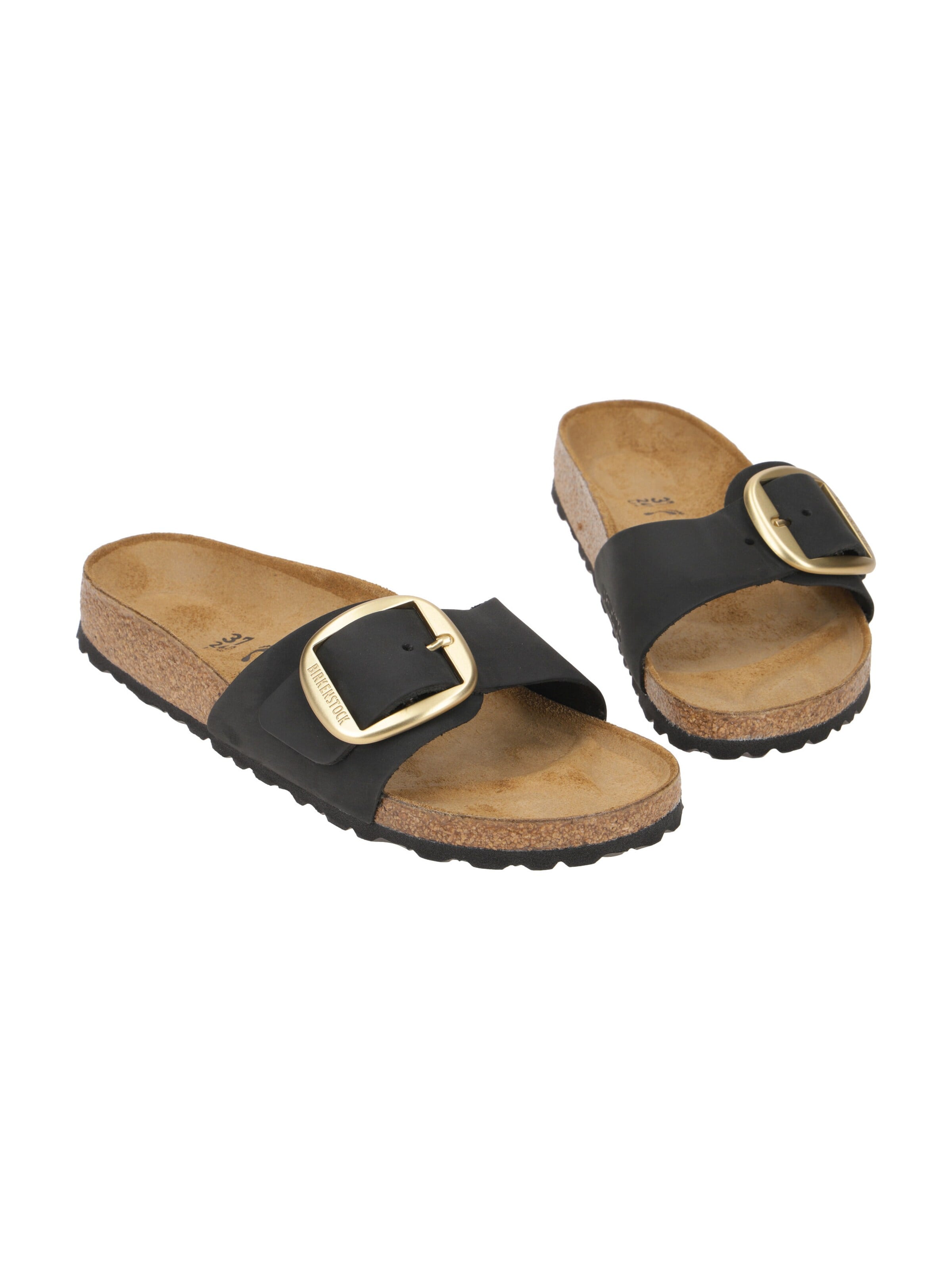 BIRKENSTOCK Pantoletter 'Madrid' i sort