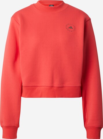 ADIDAS BY STELLA MCCARTNEY Athletic Sweatshirt in Red: front