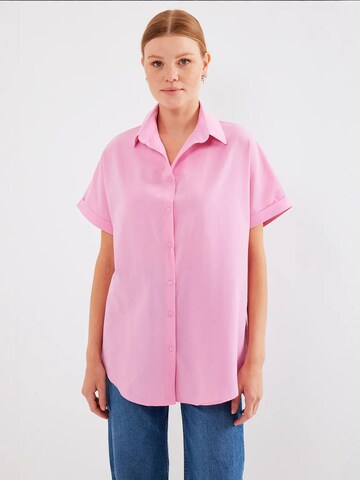 Camicia da donna di Bigdart in rosa: frontale