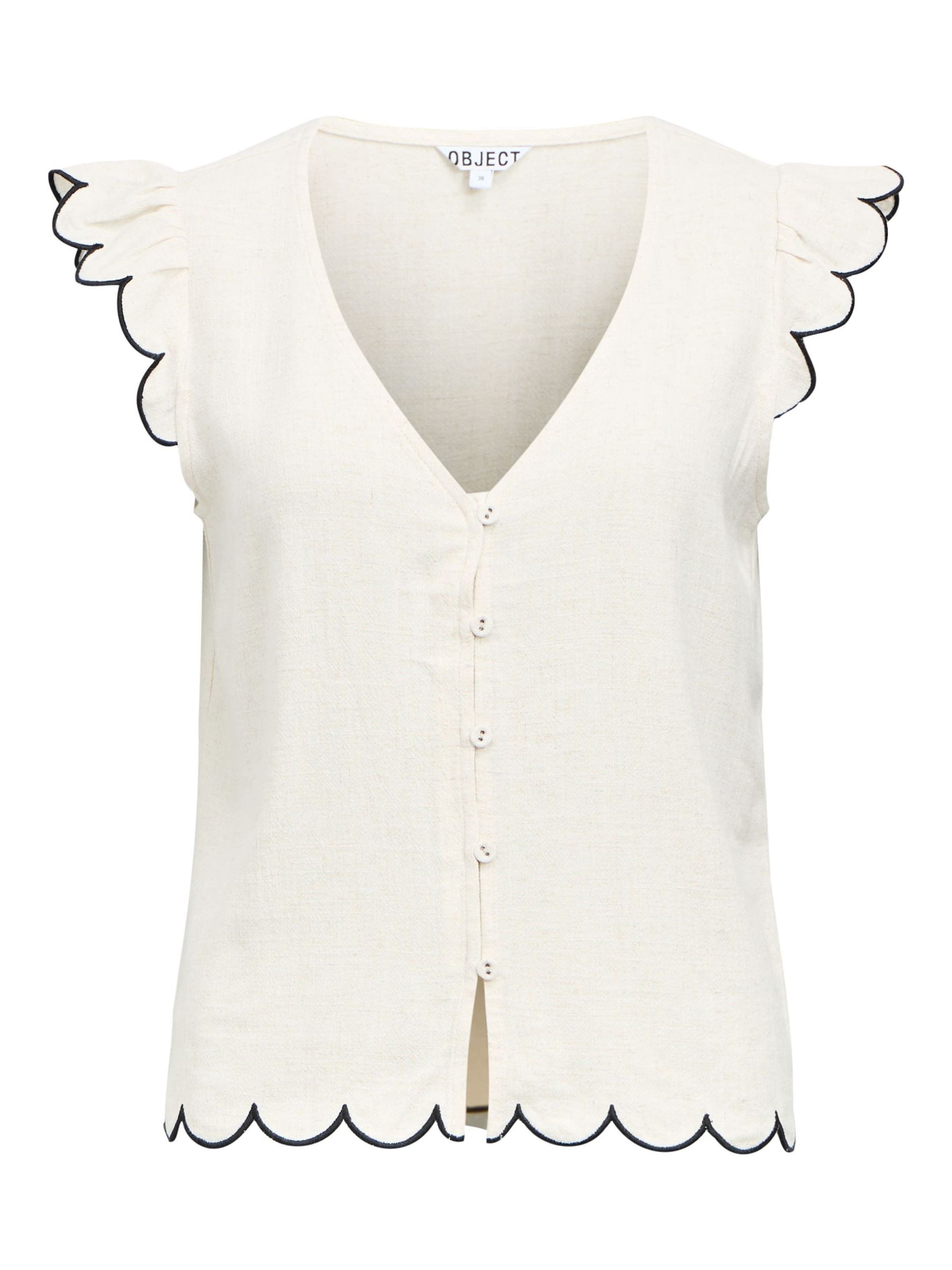 OBJECT Bluse i hvid: forside