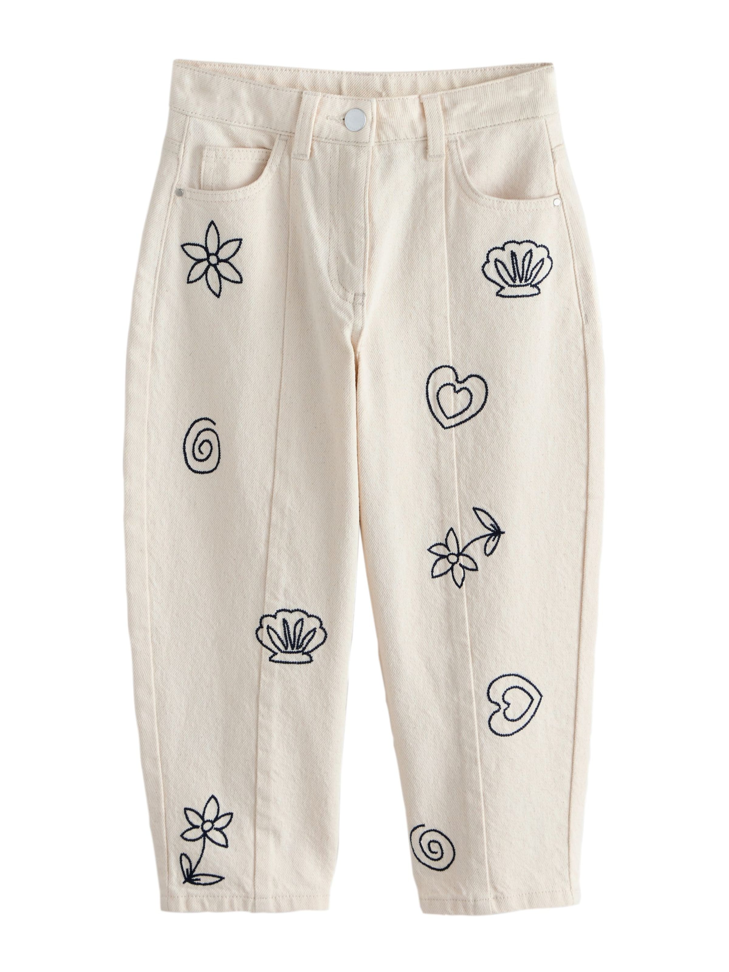 Next Jeans in Weiß: Vorderseite